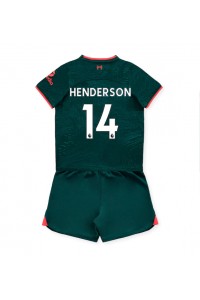 Fotbalové Dres Liverpool Jordan Henderson #14 Dětské Třetí Oblečení 2022-23 Krátký Rukáv (+ trenýrky)